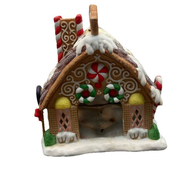 Partylite Gingerbread Village Holiday House Tea Light Christmas {31} - Picture 1 of 9